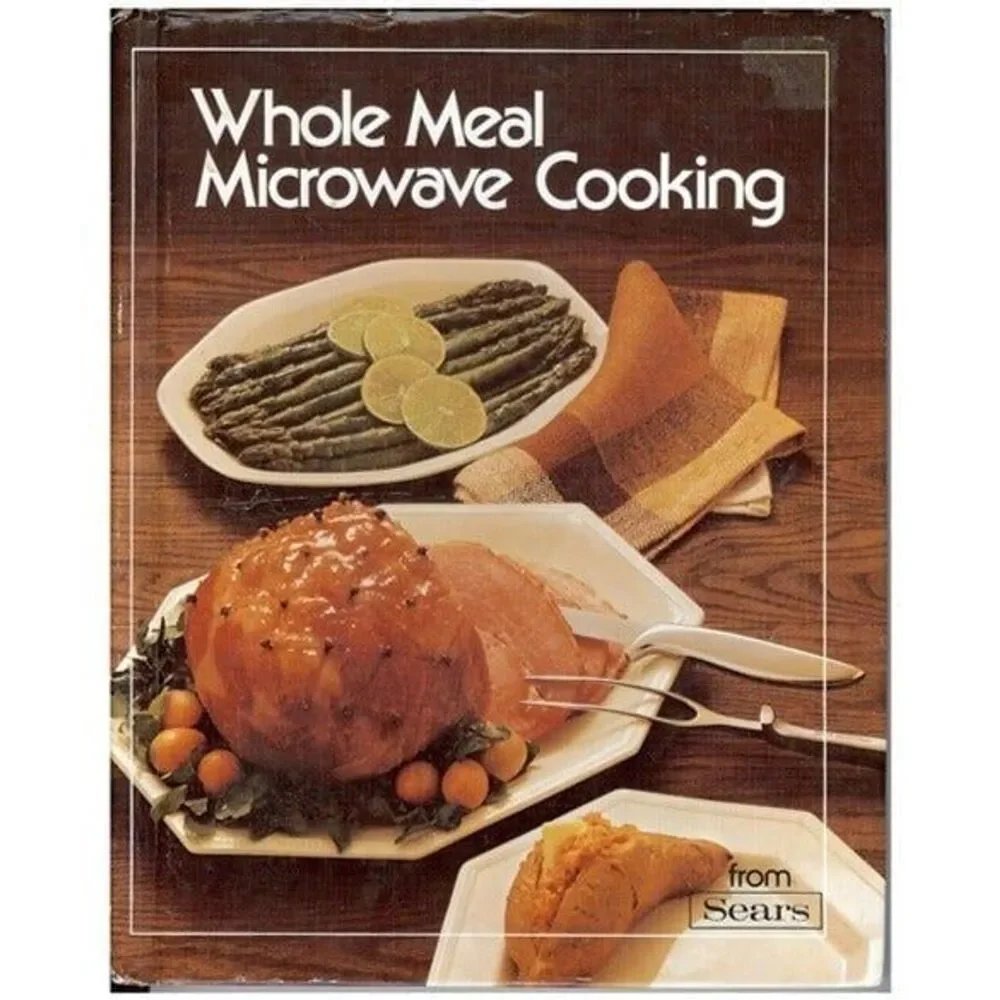 Lot of 2 Cookbooks Microwave Cooking